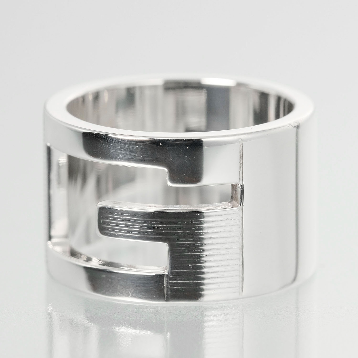 GUCCI G logo branded G Ring Silver925 #5.1(US Size) 10.06g