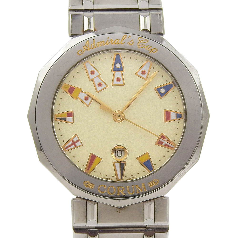 CORUM Admirals cup Watches 99.810.20 V550 IvoryDial Stainless