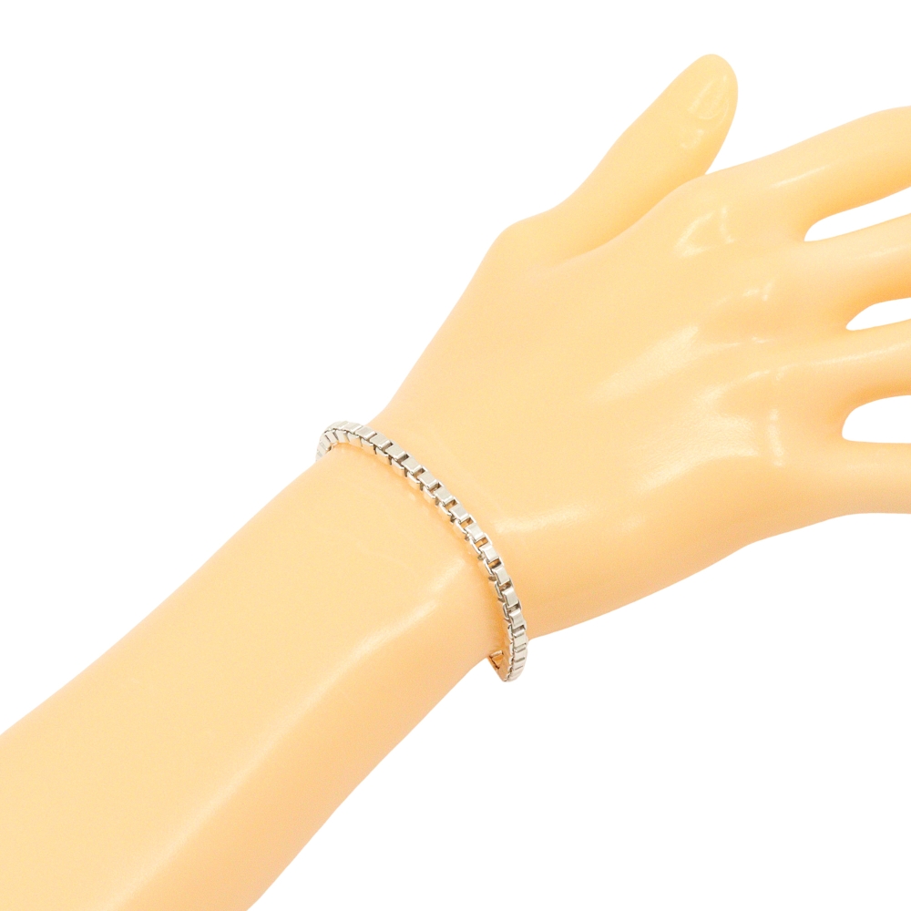 TIFFANY&Co. Venetian Bracelet Silver925 14g Women | eBay