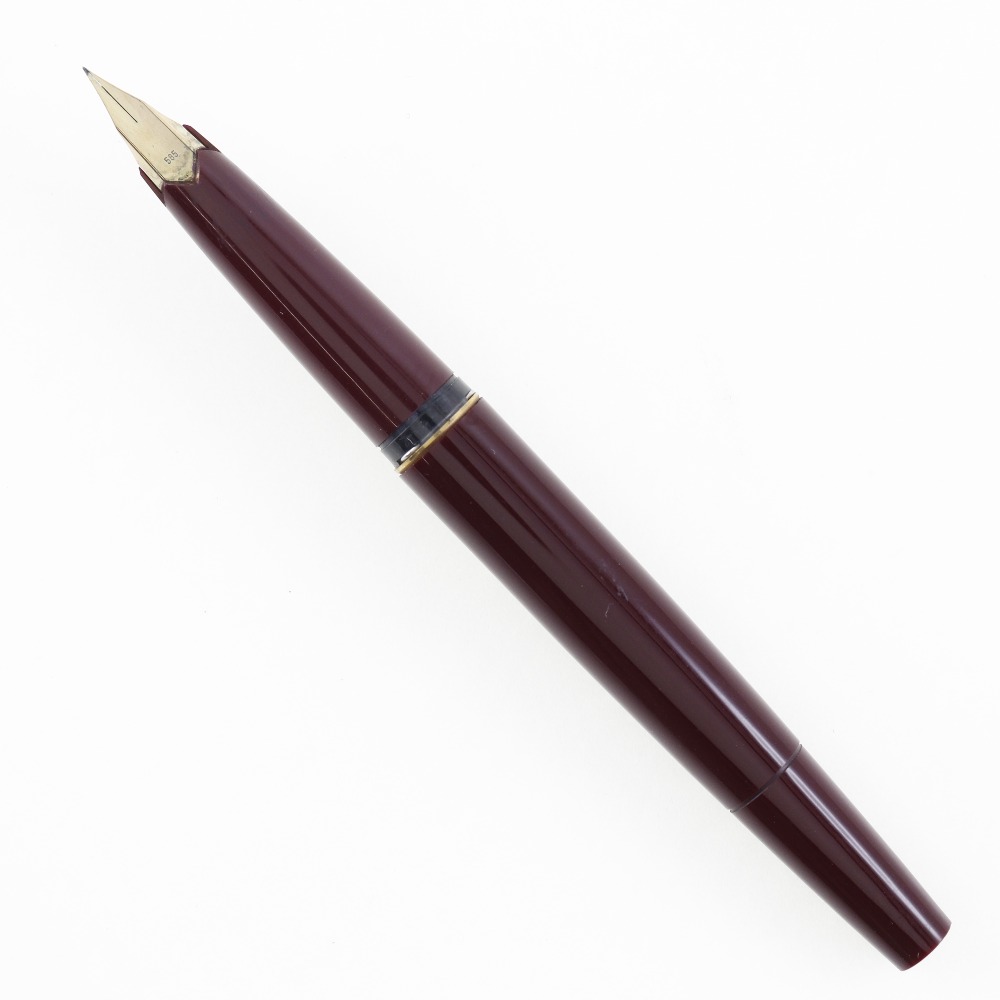 ランキング第1位 Montblanc モンブラン 万年筆 ワイン シルバー 14金 ...