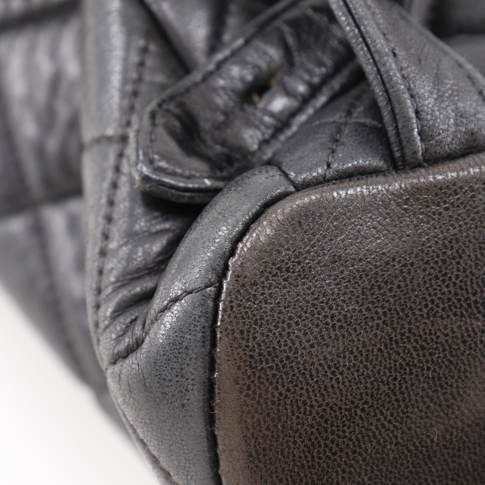 CHANEL Matelasse Backpack Daypack vintage black lambskin Women Chanel CHANEL Matelasse Lambskin Backpack/Daypack Black  main image 4