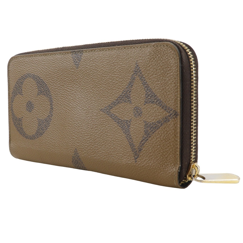 LOUIS VUITTON Zippy wallet Purse M69353 Monogram Giant Reverse