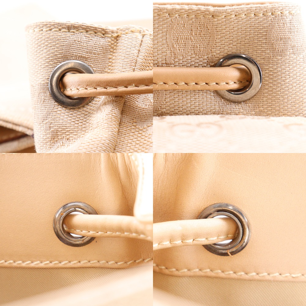 GUCCI Backpack Backpack Daypack 003.0242 beige GG canvas 