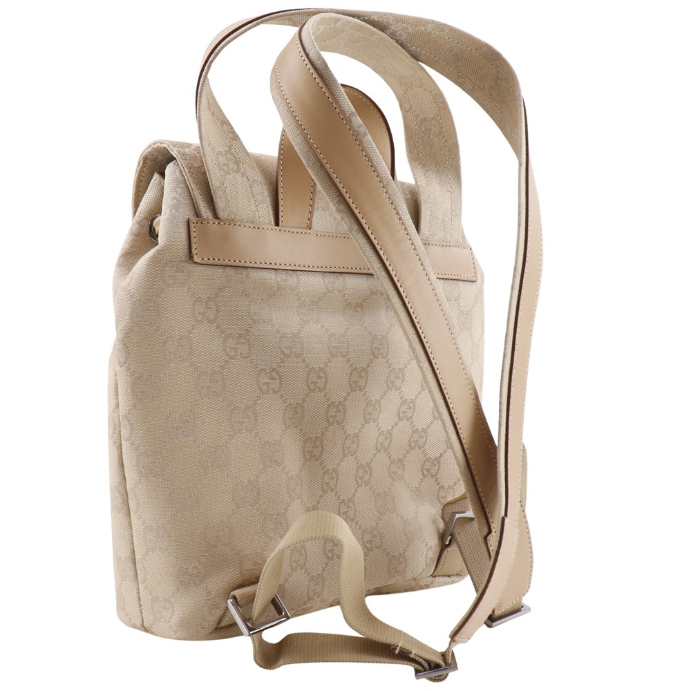 GUCCI Backpack Backpack Daypack 003.0242 beige GG canvas 