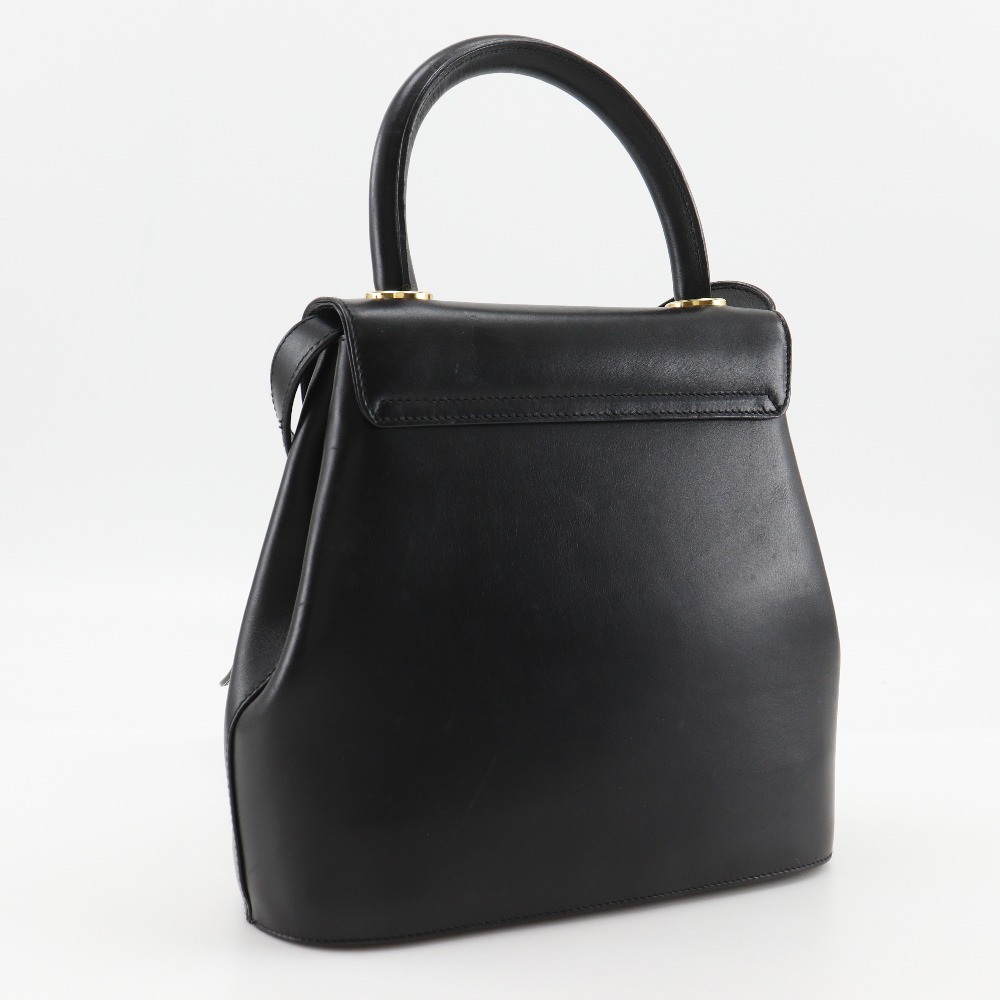 Salvatore Ferragamo 2WAYShoulder Handbag DQ-21 1668 vintage black
