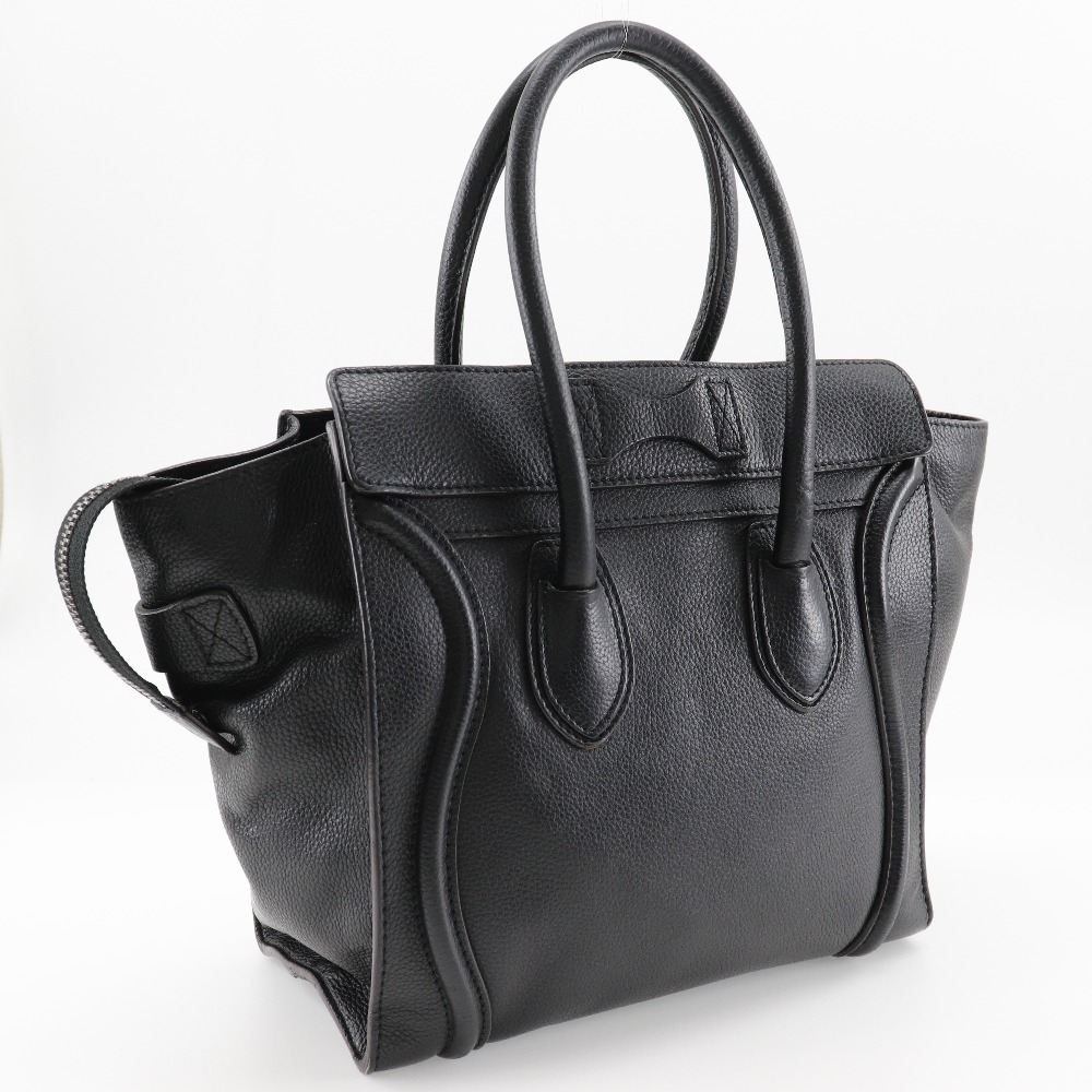 CELINE】セリーヌ ラゲージマイクロ カーフ 黒 レディース ハンドバッグ【中古】｜CELINE｜店舗買取｜バッグ＞ハンドバッグ｜USEDのアパレル通販サイト  - SMASELL（スマセル）