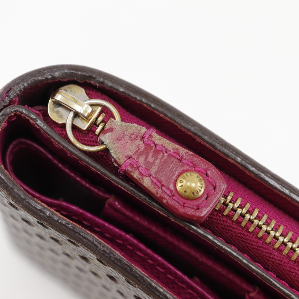 Louis Vuitton コンパクトジップ ヴィトン二つ折ファスナー財布 