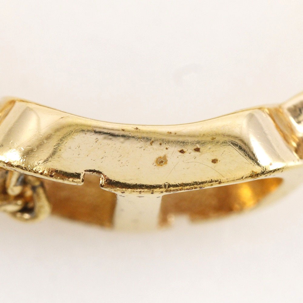 Dior チェーンリング 金色 Christian Dior クリスチャンディオール R0988CDLCY301S CLAIR D