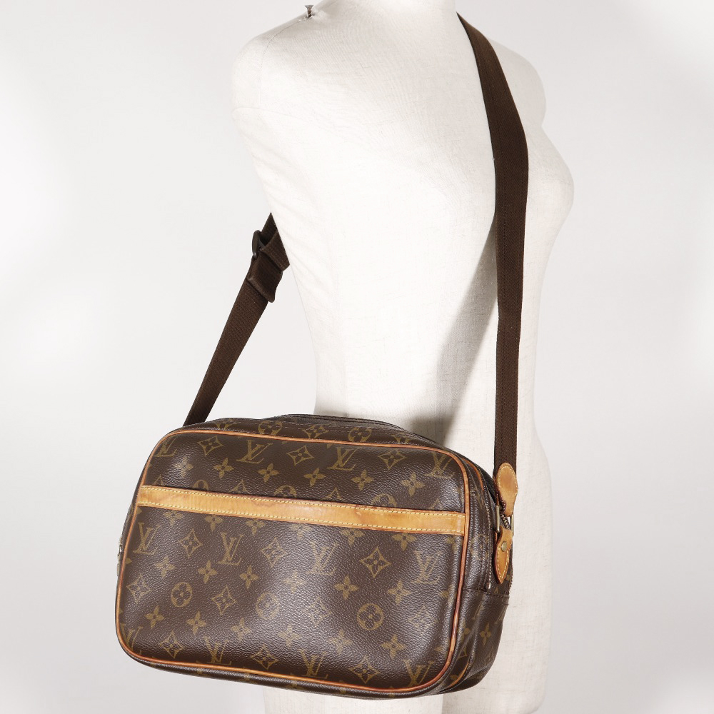 LOUIS VUITTON】ルイ・ヴィトン リポーターPM M45254 モノグラム