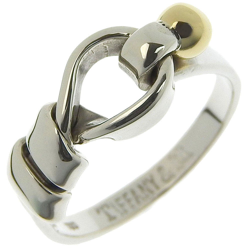 中古】ティファニー TIFFANY & CO. ラブノット リング 指輪 フック