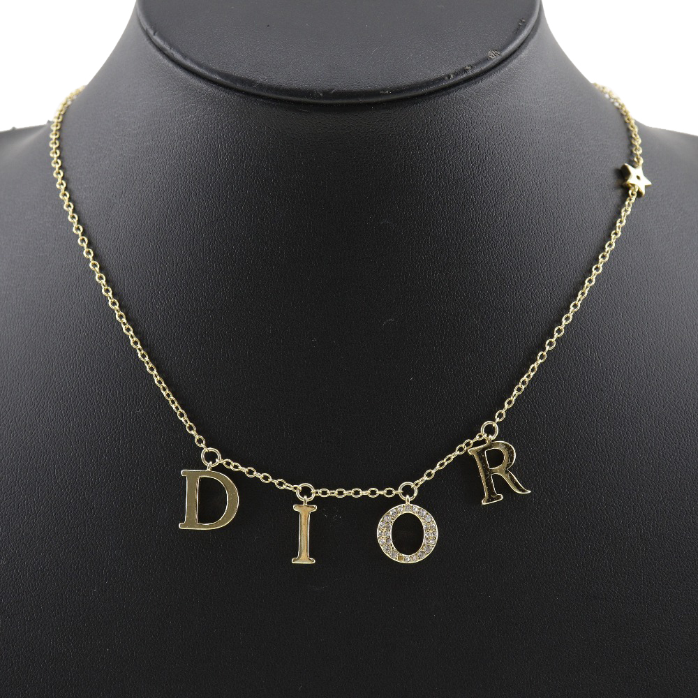 Dior】クリスチャンディオール ディオレボリューション ロゴ 金メッキ ...