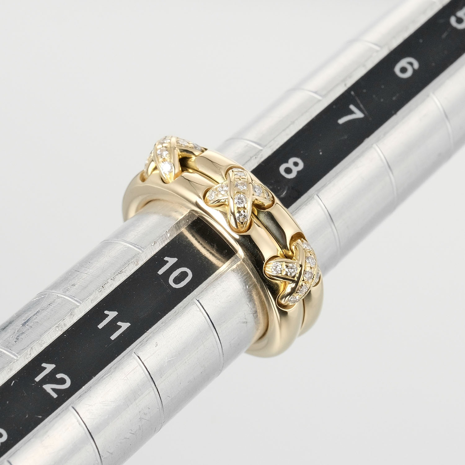 Chaumet】ショーメ リアン 8.18g 3モチーフ K18イエローゴールド×ダイヤモンド 9号 レディース リング ・指輪【中古】｜Chaumet｜店舗買取｜アクセサリー＞リング｜USEDのアパレル通販サイト - SMASELL（スマセル）