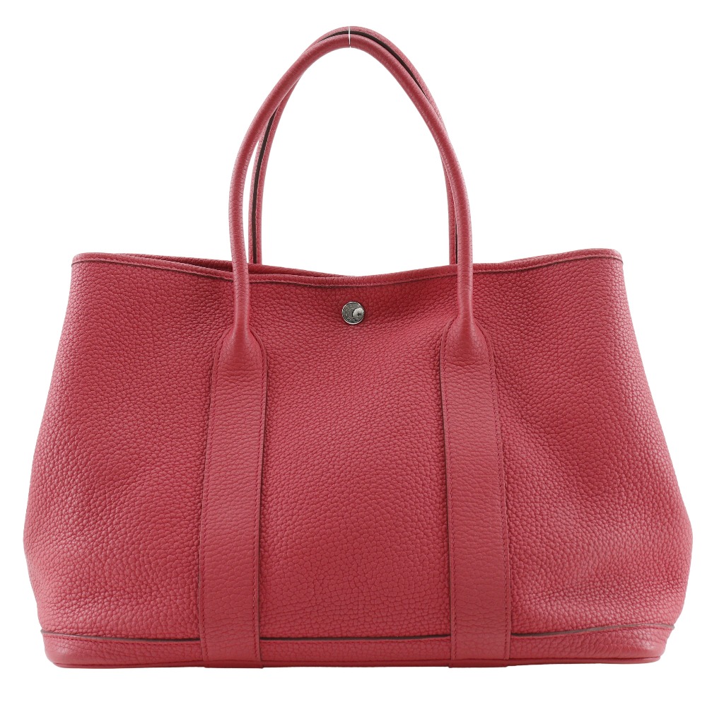 HERMES Garden party PM Tote Bag pink Negonda Women