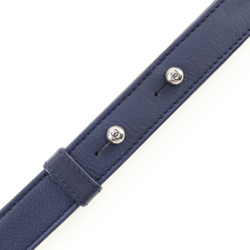 CHANEL Boy chanel Shoulder Bag ChainShoulder Matelasse Navy blue