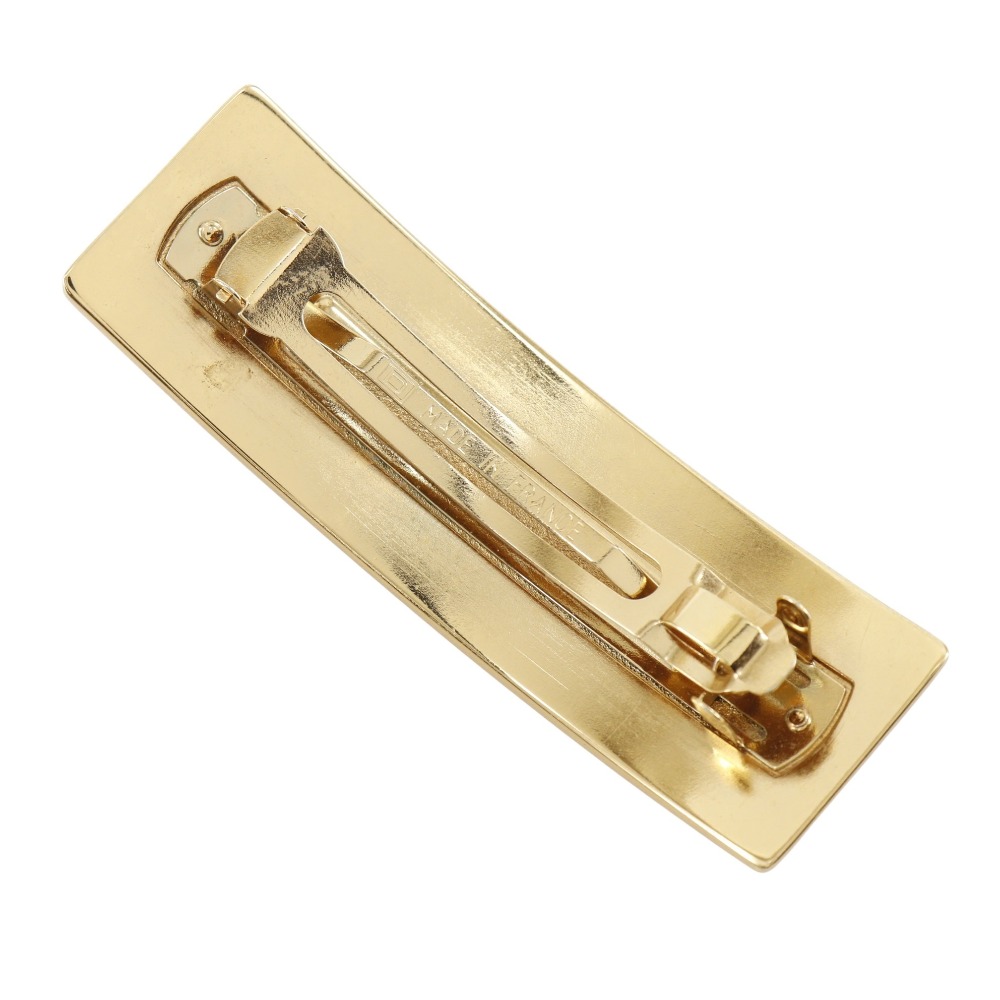 CHANEL logo Valletta Plated Gold Women | eBay