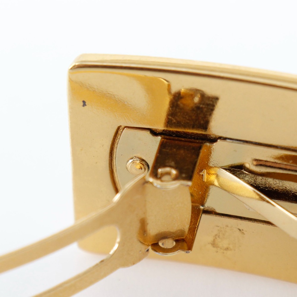 CHANEL Valletta logo vintage gold Plated Gold Women CHANEL logo Valletta Plated Gold Women | eBay main image 4