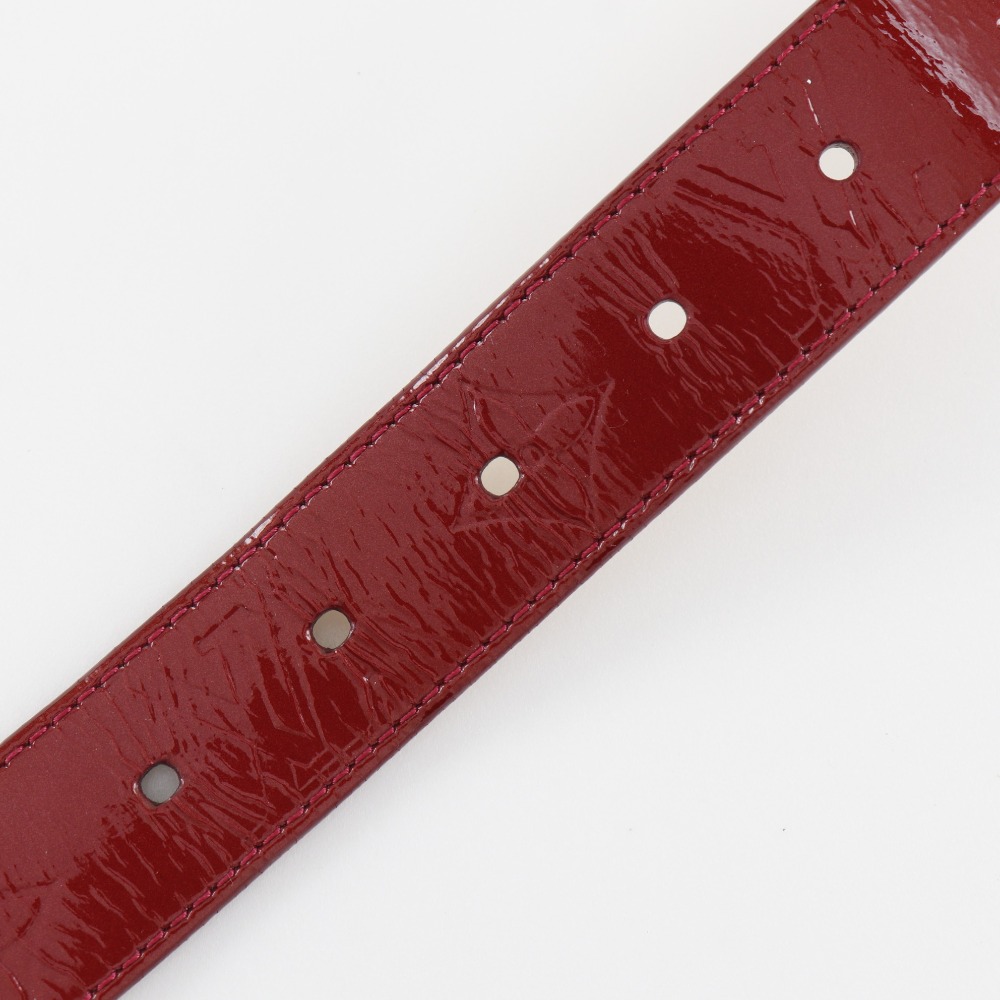 LOUIS VUITTON ceinture belt M6980 Pomdamul Red Monogram 