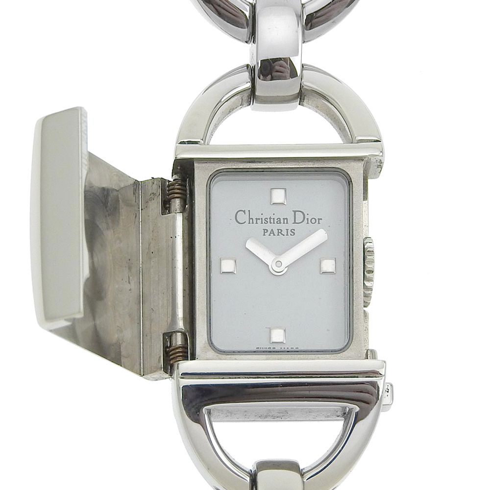 確認済み付属品【電池交換済み】Christian Dior ディオール 腕時計 D78