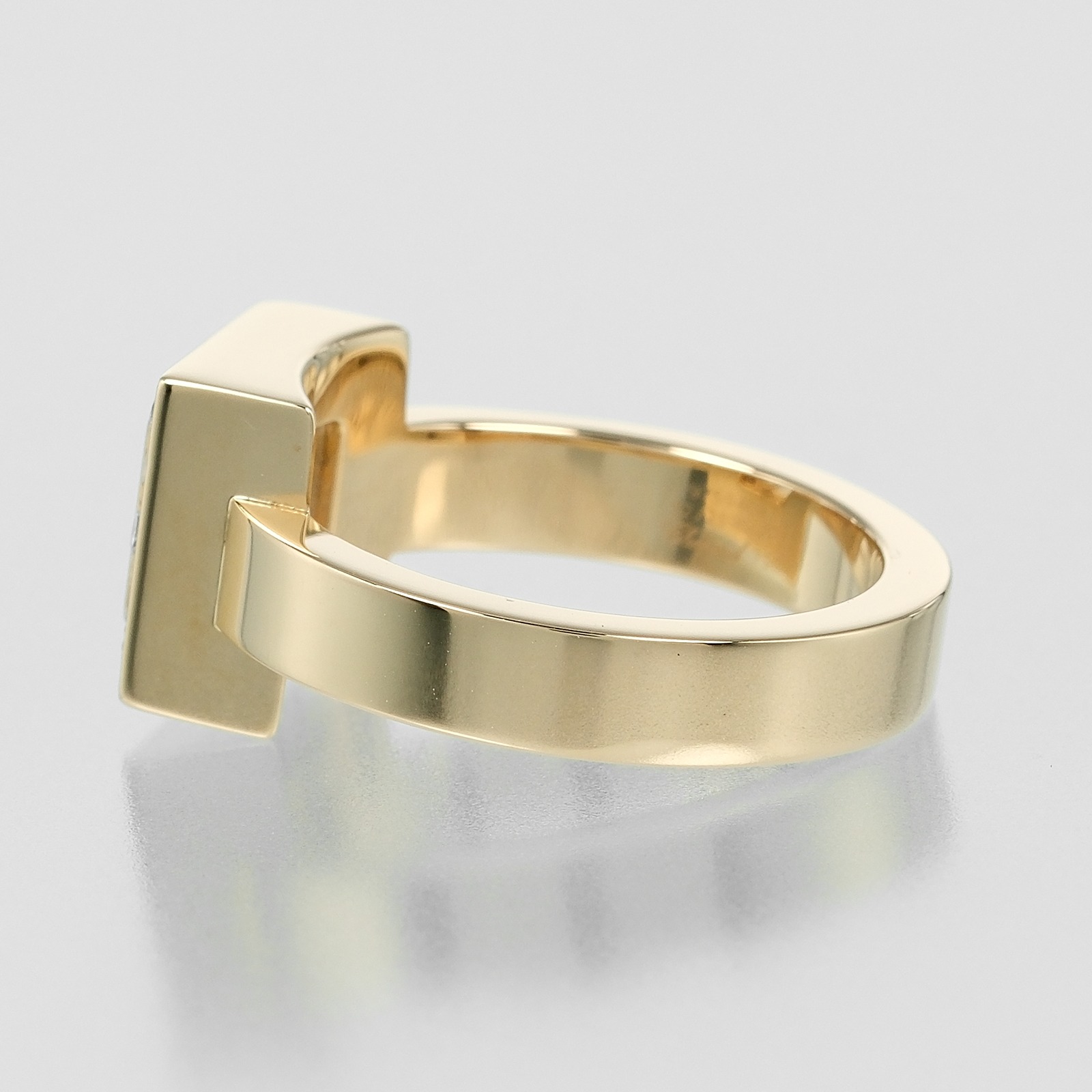 Chopard Happy diamond Ring K18 yellow gold/diamond #6.2(US Size