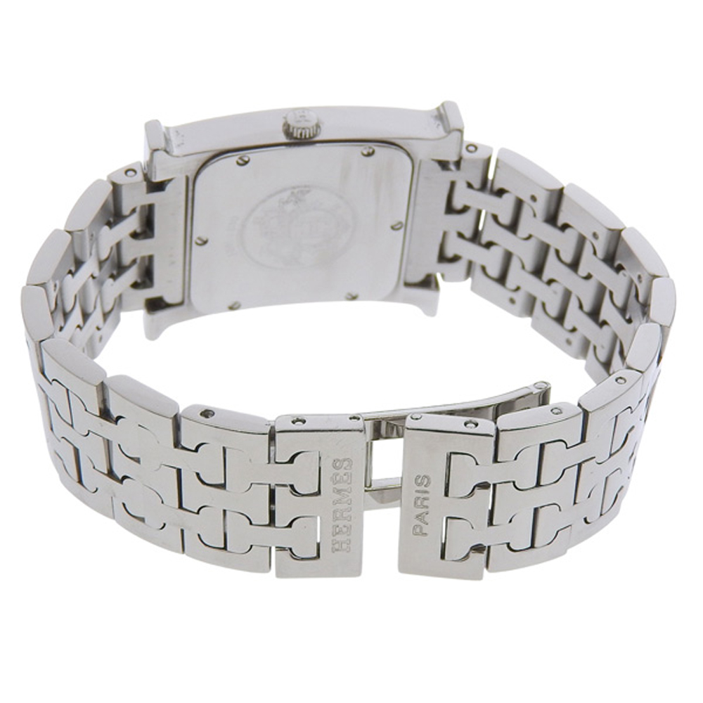 HERMES Heure H watch Watches HH1.510 OrangeDial Stainless 