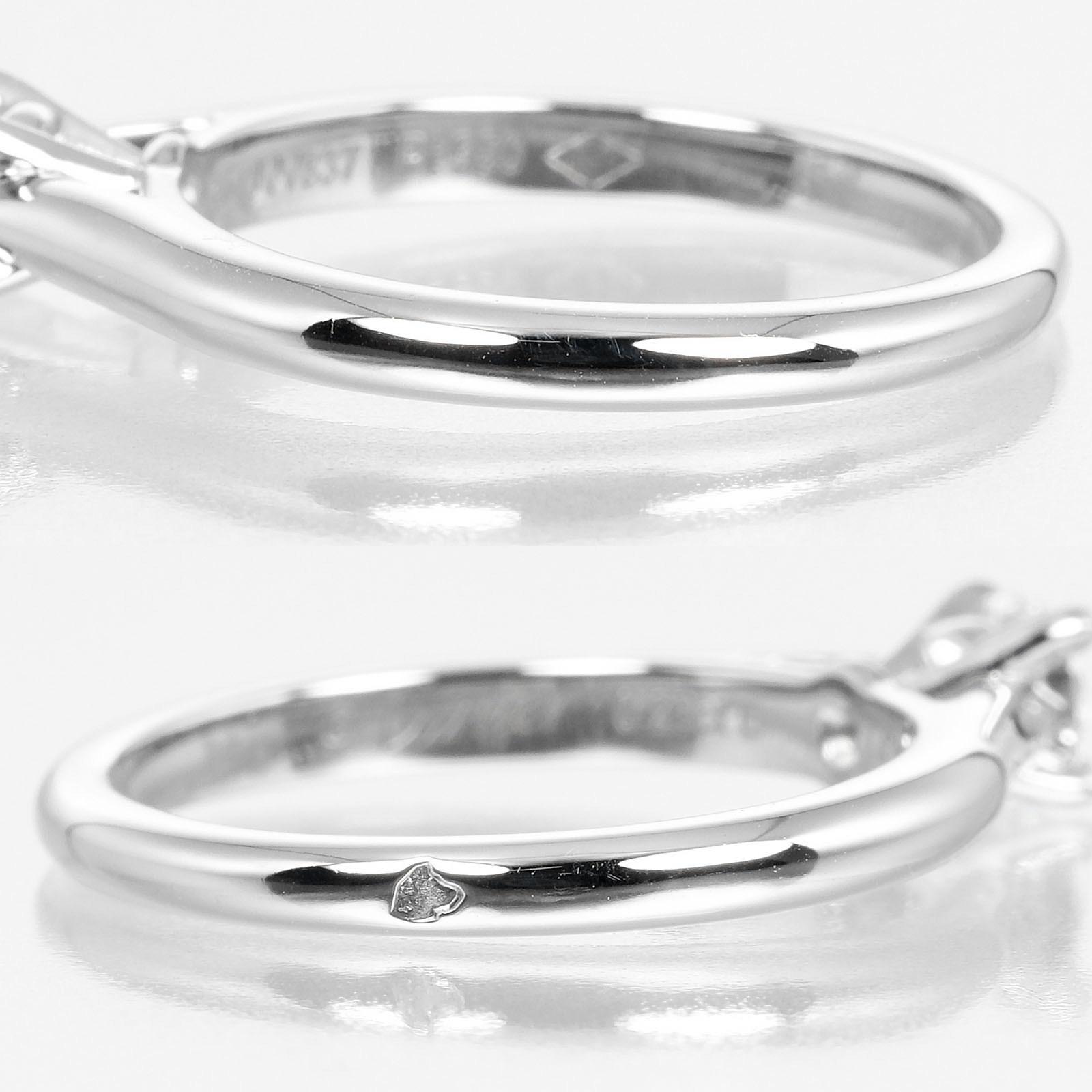 ★SALE【Cartier】１８９５　ダイヤ　プラチナ　リング　１１号　1493 大人気！【カルティエ】1895 ウェディング リング プラチナ 銀