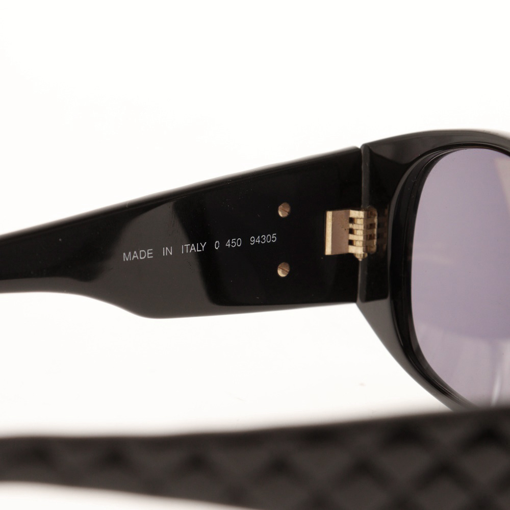 CHANEL COCO Mark sunglasses 94305 Matelasse black plastic Women | eBay