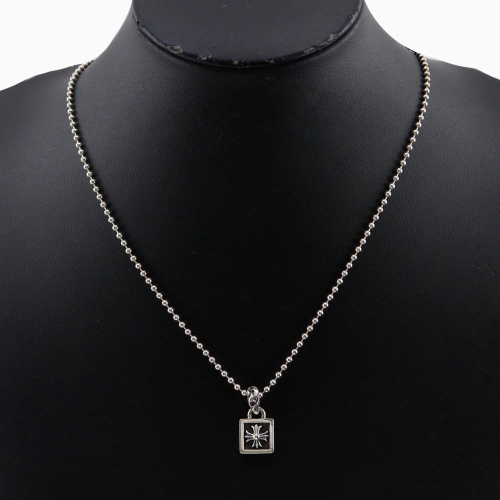 CHROME HEARTS FRAMED CH PLUS Necklace Framed CH Plus Silver925