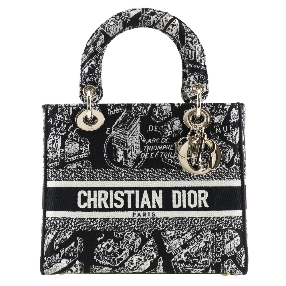 Dior】クリスチャンディオール LADY D-LITE ミディアム プラン ドゥ ...