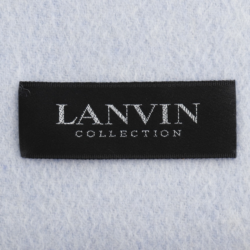 新品タグ付き】ランバン LANVIN カシミヤ混 アンゴラ混 グレー