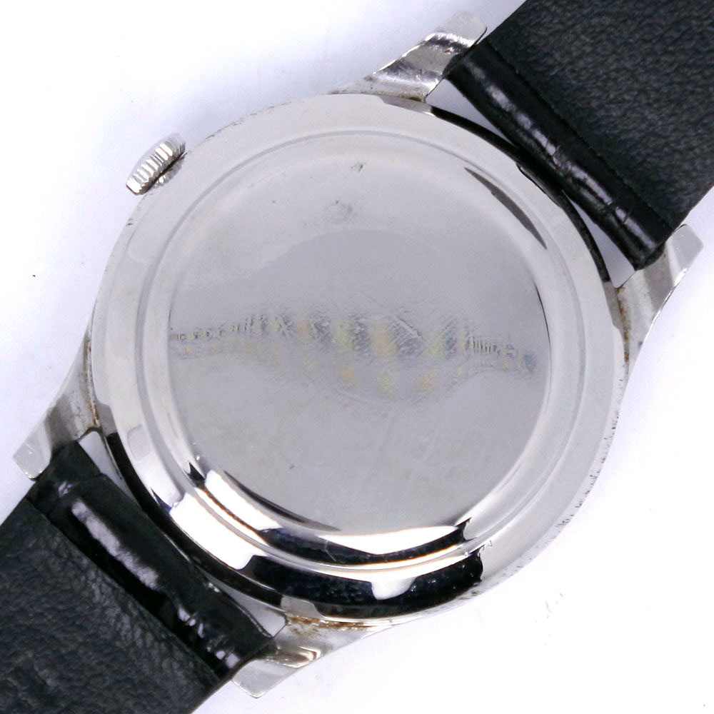 【IWC】インターナショナルウォッチカンパニー 40ミクロンメッキ cal.8541 RA813 金メッキ×レザー 黒 自動巻き アナログ表示 メンズ ゴールド文字盤 腕時計
