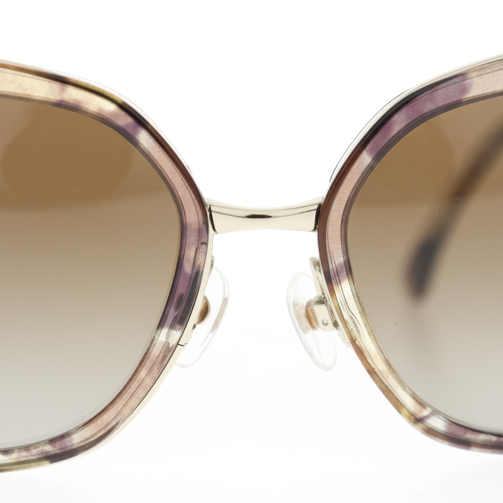 CHANEL Side logo sunglasses 4209 POLARIZED Lens Brown plastic/metallic Women CHANEL Side logo sunglasses 4209 POLARIZED Lens Brown  main image 3