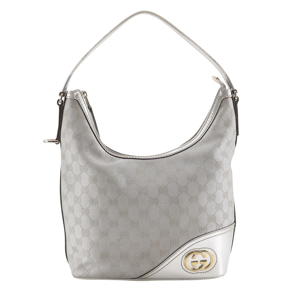グッチ GUCCI ショルダーバッグ
 GGマーモント チェーンショルダー 476433 レッド GUCCI Interlocking G Shoulder Bag 182491 Silver GG canvas Women | eBay