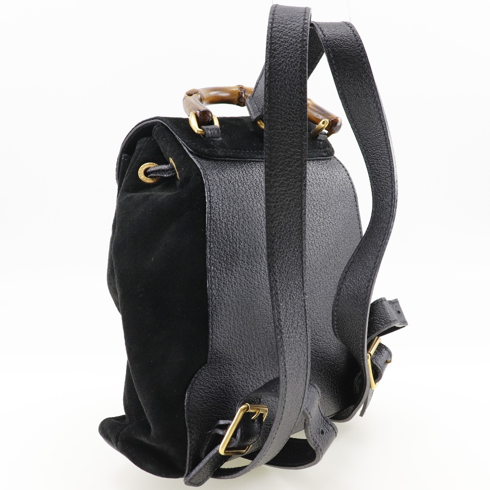 GUCCI】グッチ バンブー ミニリュック 003.2058.0030 スウェード