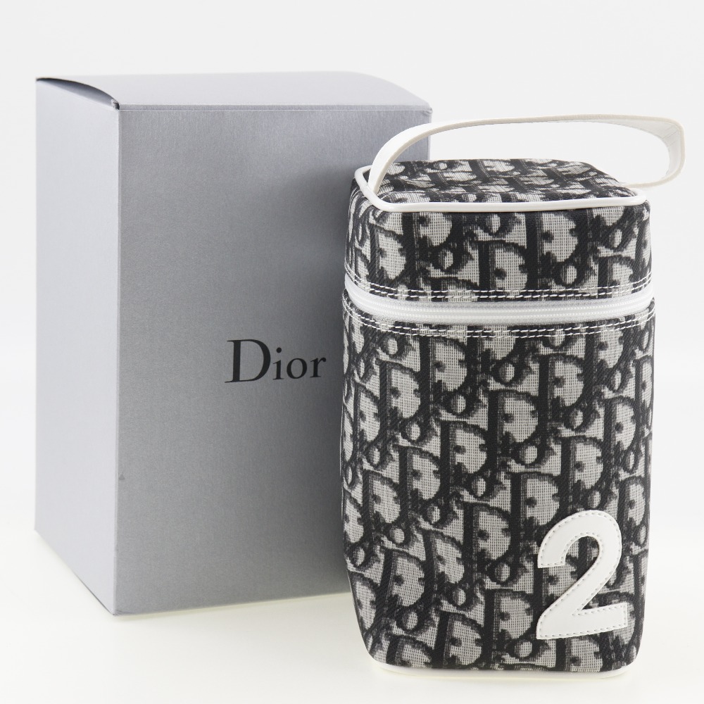 Dior】ディオール トロッター ノベルティ バニティ PVC 黒/白 レディース ポーチ【中古】｜Dior｜店舗買取｜財布/小物＞ポーチ｜USEDのアパレル通販サイト  - SMASELL（スマセル）