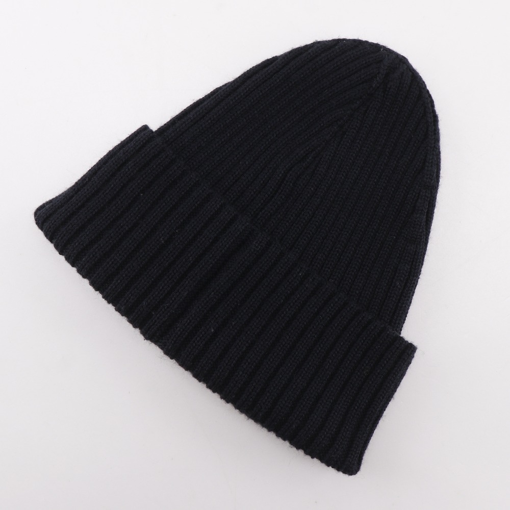 CHANEL COCO Mark Other hats Sports line black wool/silk  display picture 2