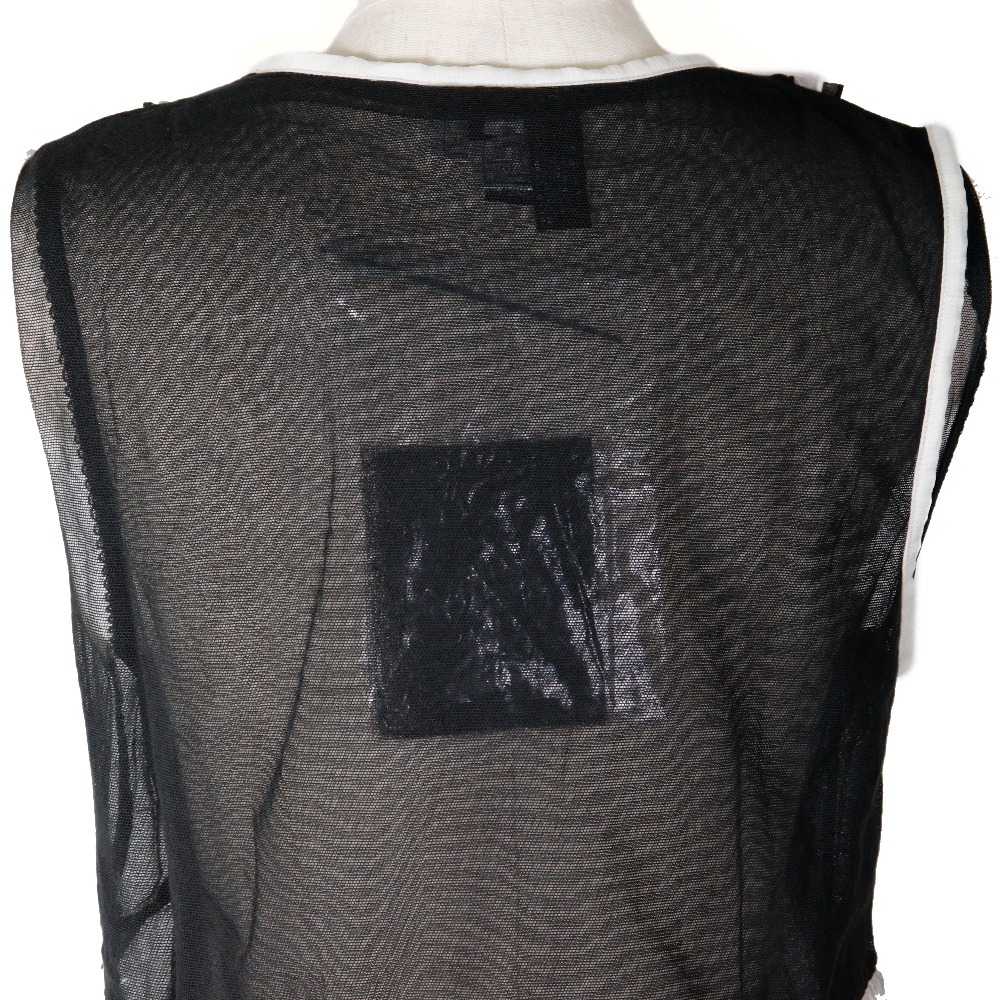 CHANEL シャネル ノースリーブ 07P P30617V13551 タンクトップ コットン 黒 レディース【W171124687】中古 CHANEL No sleeve Tank top P30617V13551 07P black cotton
