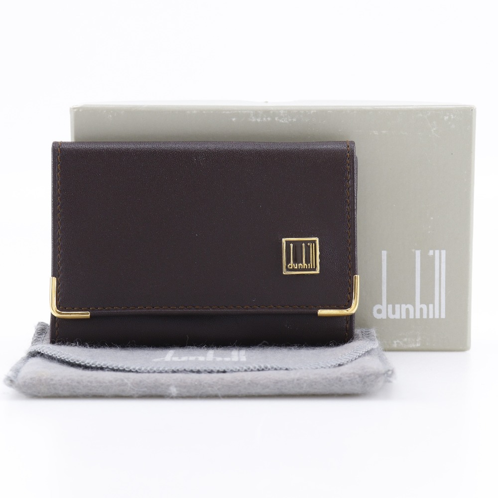 Dunhill】ダンヒル コインケース付き カーフ 茶 メンズ キーケース【中古】｜Dunhill｜店舗買取｜財布/小物＞キーホルダー｜USEDのアパレル通販サイト  - SMASELL（スマセル）